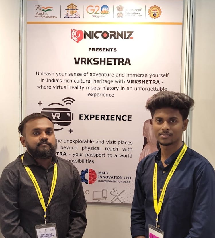Unicorniz and VRKSHETRA's inclusion in National Technology Day 2023 was a significant achievement. They utilized this platform to showcase groundbreaking innovations and interact with industry experts and investors, reaffirming their dedication to pushing technological boundaries. This event served as a pivotal moment in their journey towards a future filled with limitless technological possibilities.